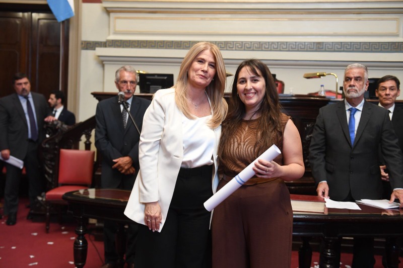 Juraron los senadores bonaerenses Laurini, Pisano y Daz